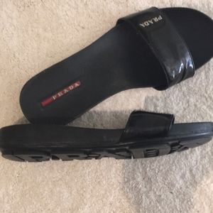 Prada slide sandals